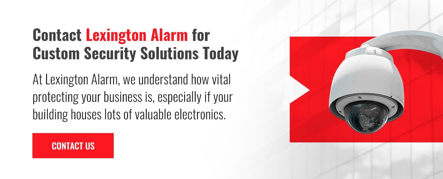 contact Lexington Alarm for custom security solutions
