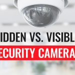 hidden vs visible security cameras